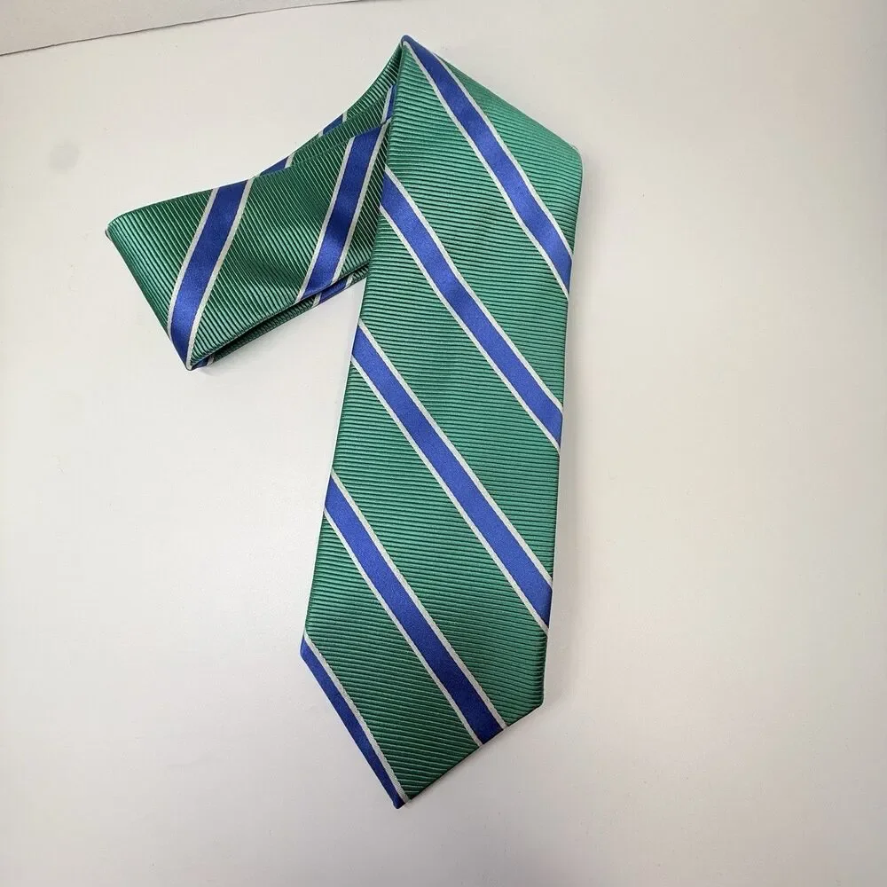 346 Brooks Brothers Classic Stripped 100% Neck Tie